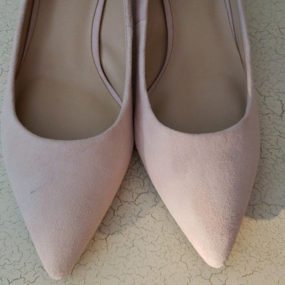 Pink Suede Heels - Picture 5 of 6